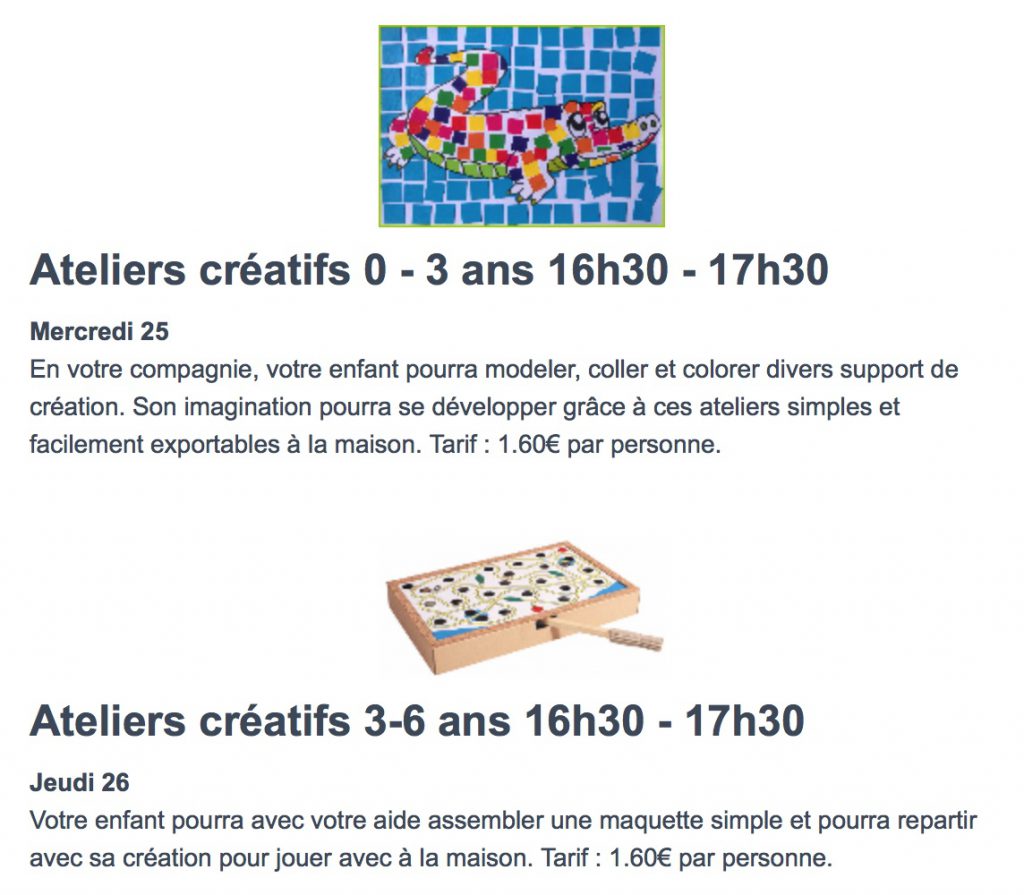 Activités estivales de la Maison de Quartier Renoir à Guyancourt